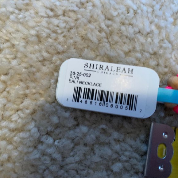 Shiraleah Chicago Pink Bali Necklace and Earrings Set NWT - Picture 14 of 16